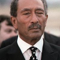 Egyptian President Anwar Sadat