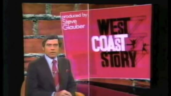 Still image from the opening of "West Coast Story"